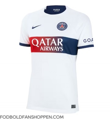 Paris Saint-Germain Manuel Ugarte #4 Udebanetrøje Dame 2023-24 Kortærmet